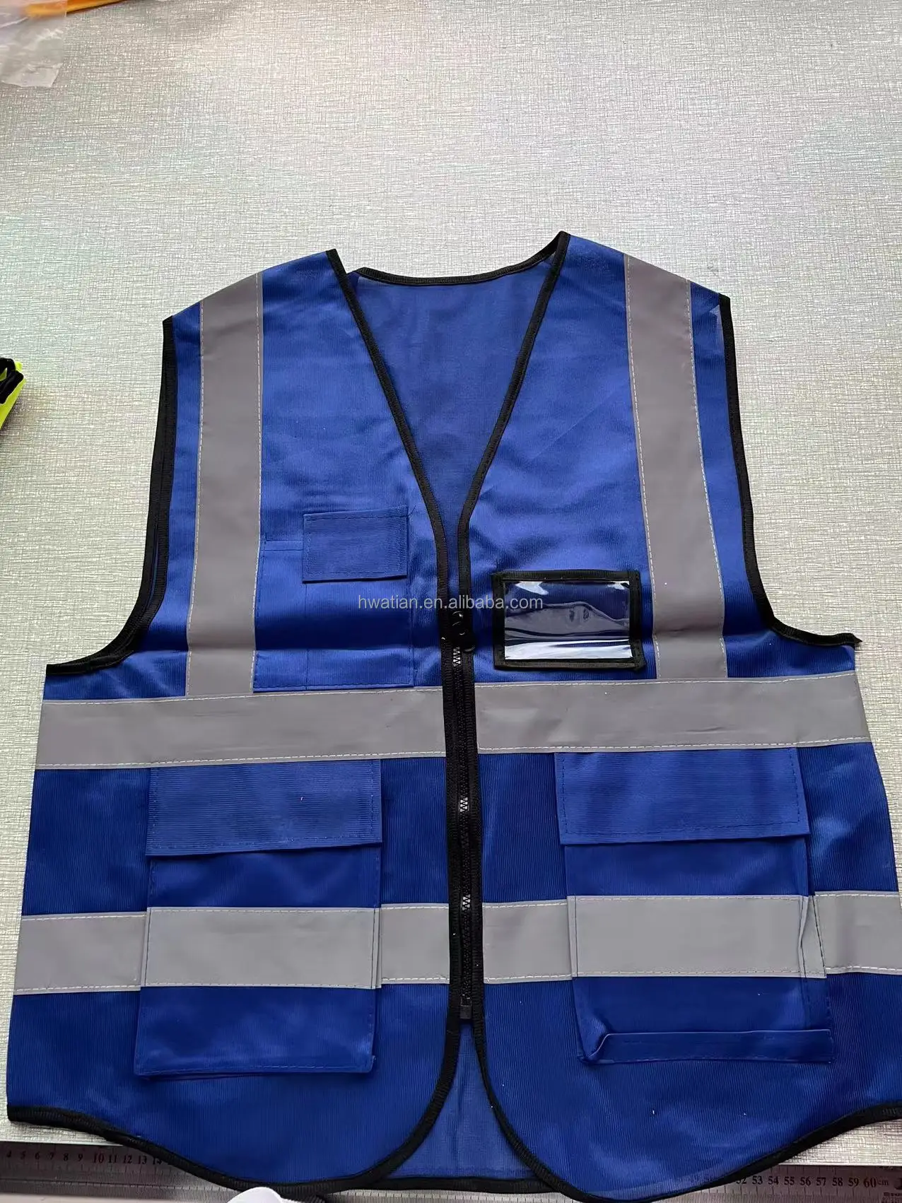 Construction Working Hot Selling Reflective Safety Vest with Big Protects and High Reflective Tape