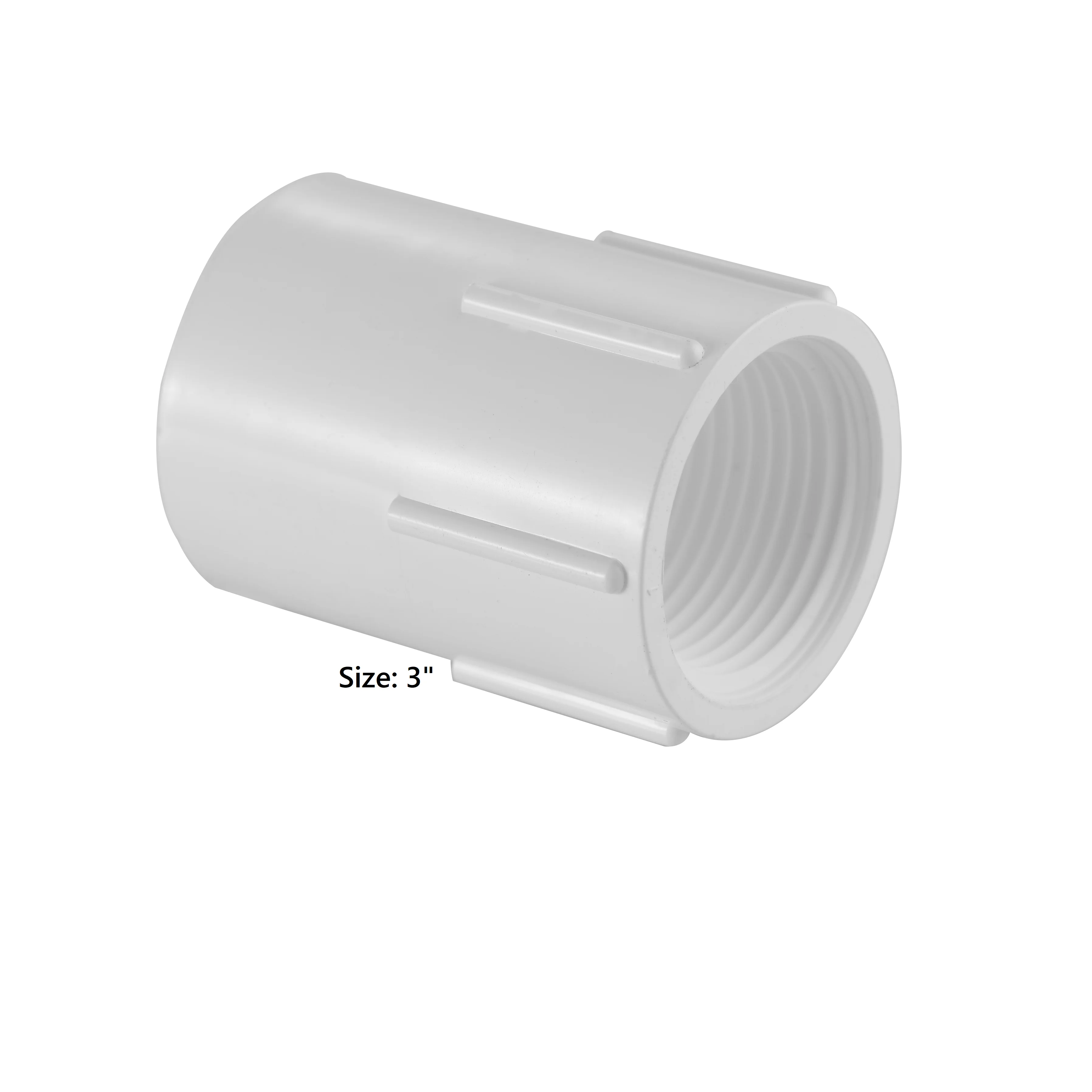 Valuable Hardware Leso America 435 030 Pvc 3 Pipe Fitting Female Adapter Schedule 40 White For 8068