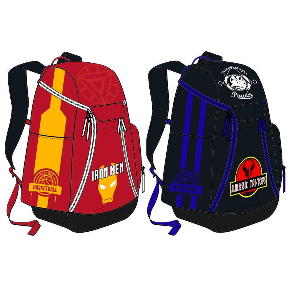 Custom Cheap Athletic Sublimated Basketball Players Backpack