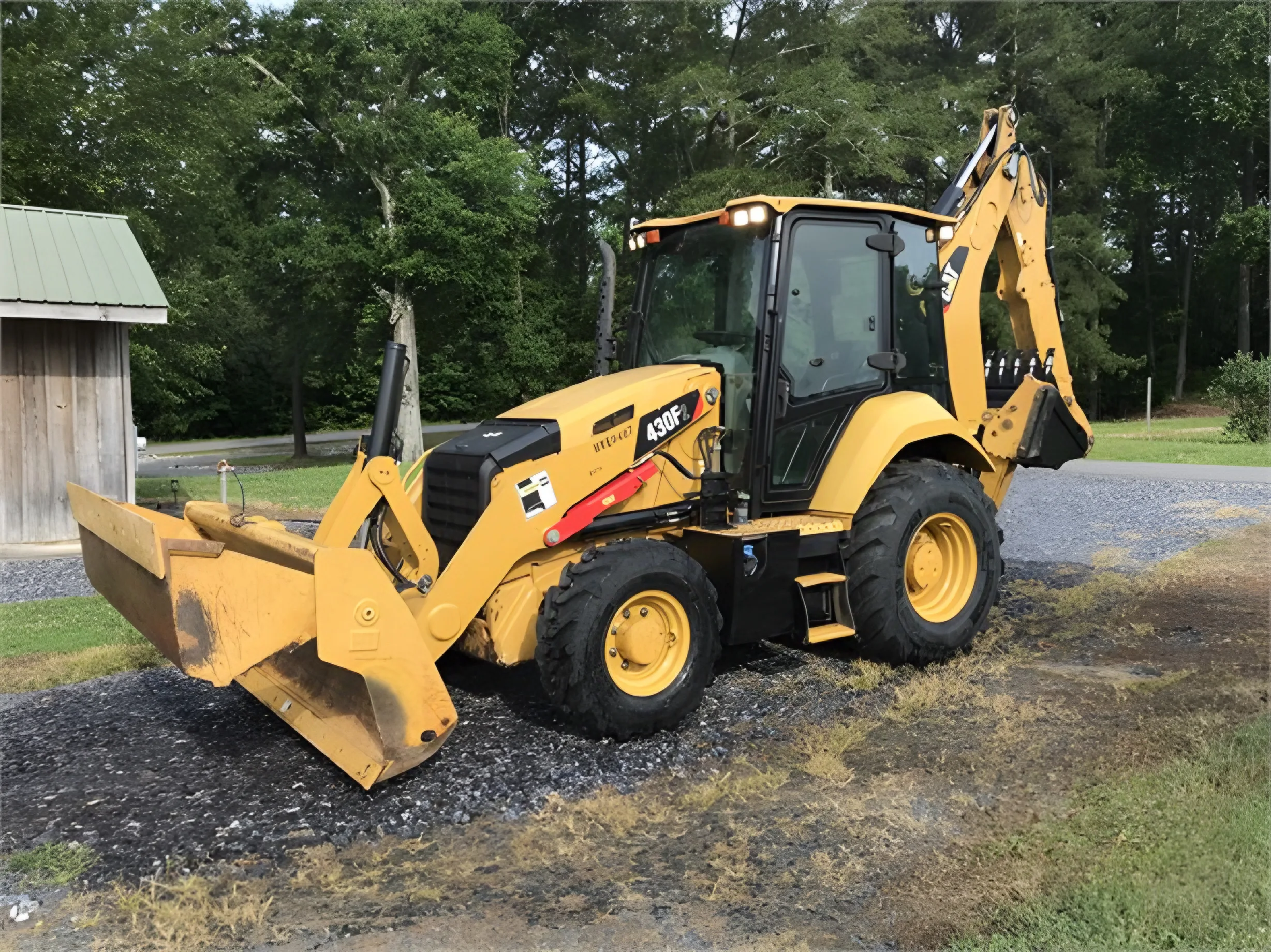 Wheeled Hydraulic 2016 Caterpillar 430f2 Strong Working Condition