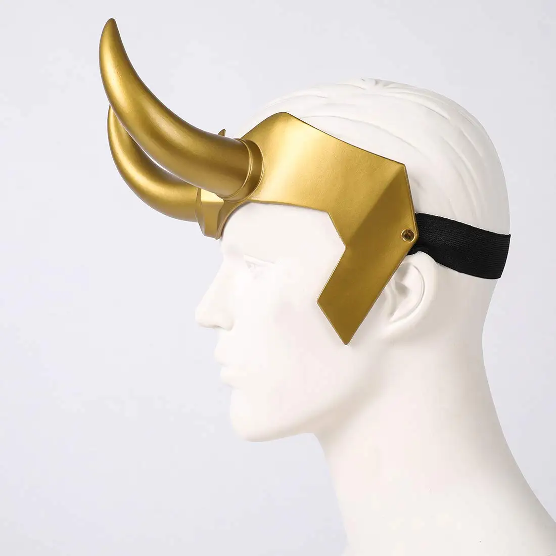 Loki шлем рога Сильви косплей маска фильм Тор Рагнарок жесткий ПВХ костюм на Хэллоуин для