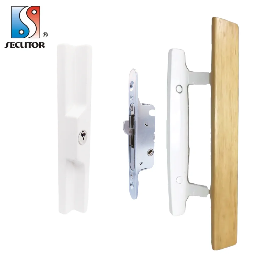 Narrow Stile Sliding Glass Screen Door Handle And Lock With Stainless