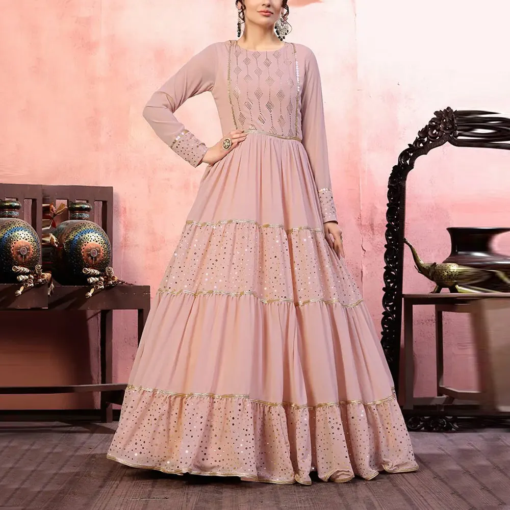 Heavy Wedding Suits with Embroidered Design Top Selling Lightweight Women Frock Style Party Dress for Sale