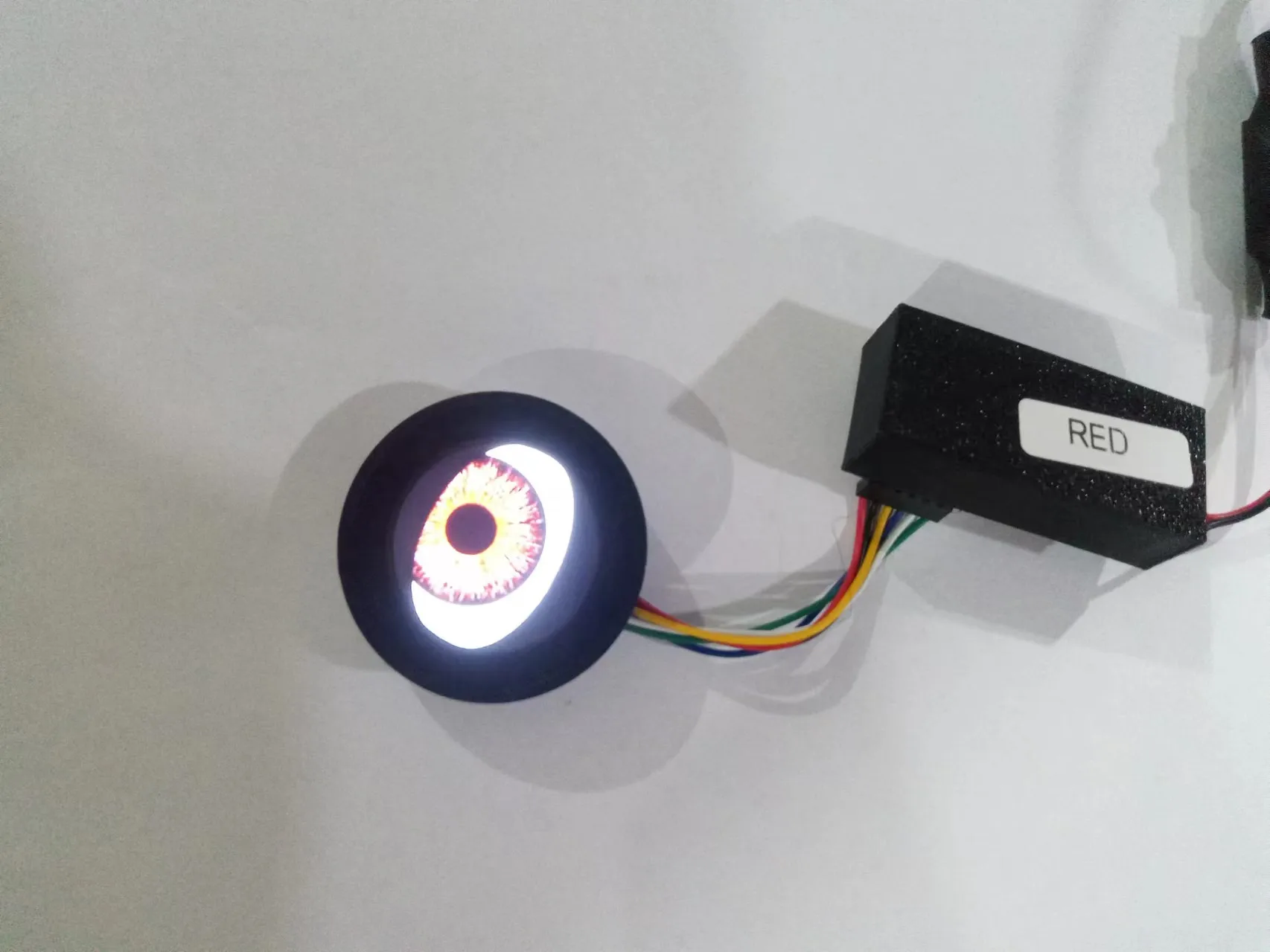 Universal Blink Demon Eyes Devil Led Headlight Lens 12V 3 Inch Bi Led Projector Car Led Headlights Eye Light