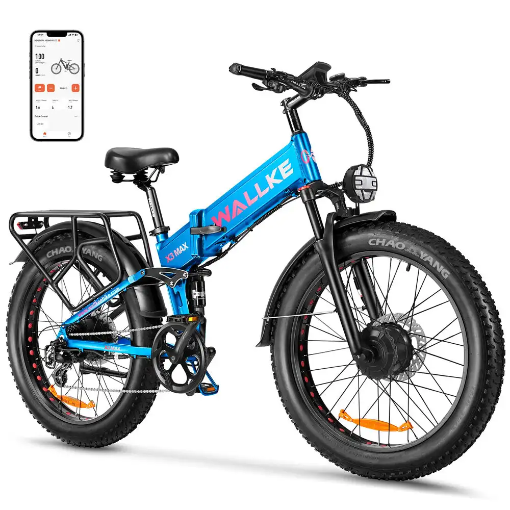 2024 Wallke X3 Pro Electric Folding Bike Convenient and Eco-Friendly Product