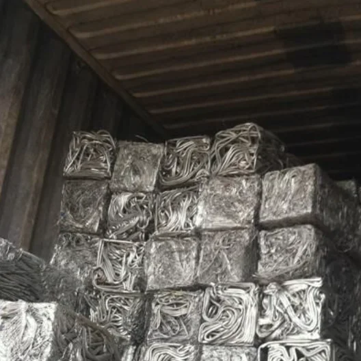 Aluminum Scrap 6063 From UK Aluminum Tense Scrap and UBC Scrap Cans 99.97% Al Content 50kg Bales