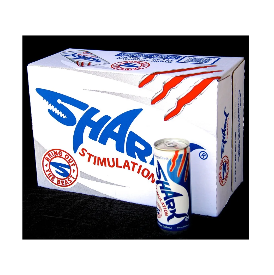 Stimulation 250ml Energy Drinks (shark) 24x250ml Original Quality