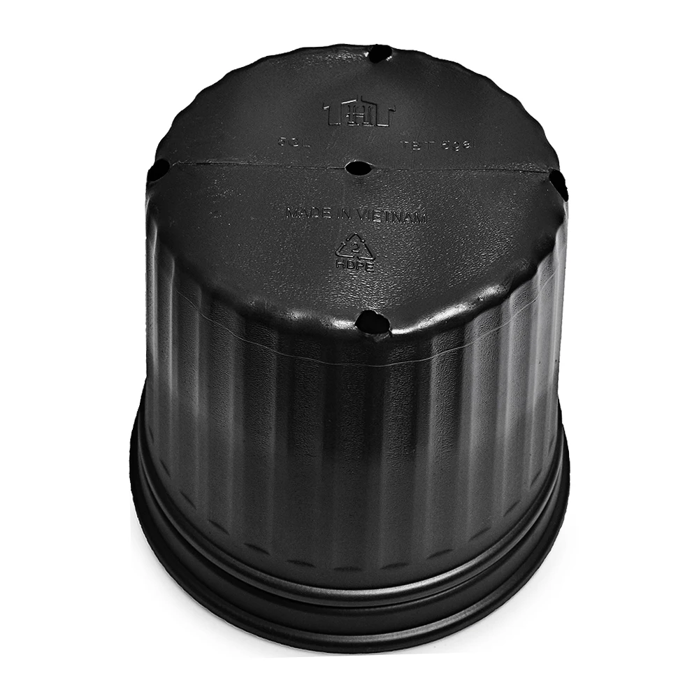 Wholesale Plastic Flower Pots Plastic Pot Plastic Flower Pot With Label