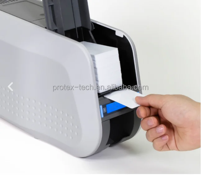 Idp Smart 51 Id Card Printer Single Sided Or Dual Sided Pvc Plastic