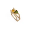Citrine & Peridot Hydro Quartz