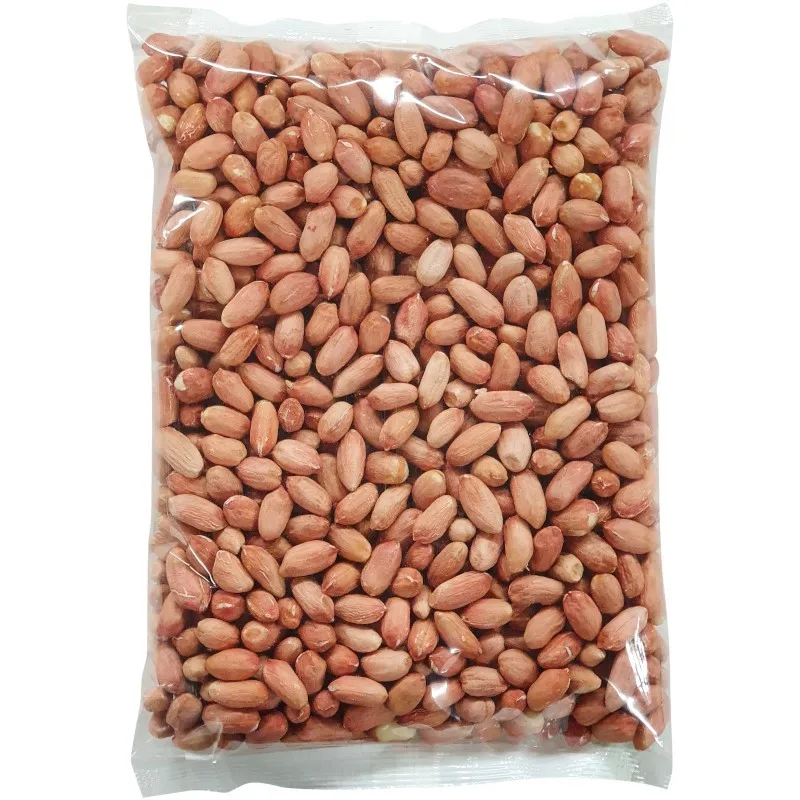 High Quality Blanched Dried Red Skin Grade a Peanut KBS Brand 12 Months Shelf Life 25kg Packaging Food Use