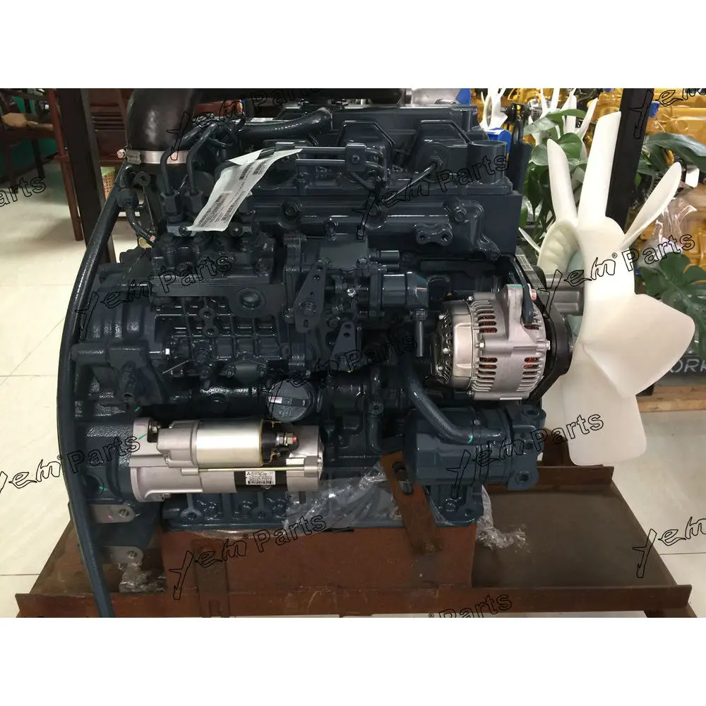 V2607 Engine Assembly for Kubota Spare Parts Construction Machinery Parts