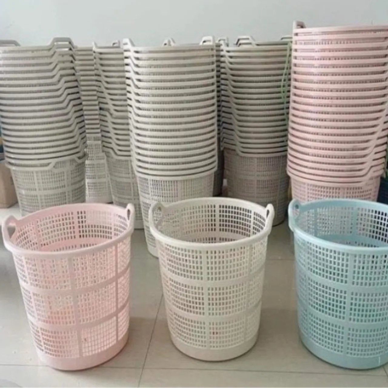 Plastic Laundry Basket Plastic Rattan Crate From Vietnam Best Price 42