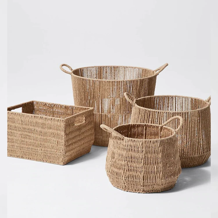 Wholesale Straw Basket/laundry Basket Home And Storage And Organization ...