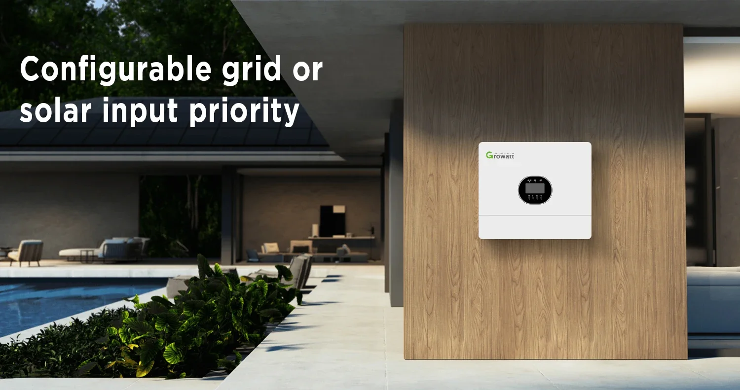 Promotion Growatt Single Phase Off Grid 5kw SPF 5000 ES 5000ES 48v EU ...