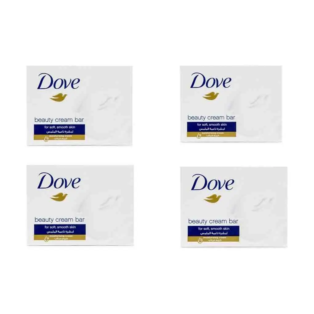 Dove Original Beauty Cream Bar Soap 100 G 3 5 Oz Bars White Pack Of