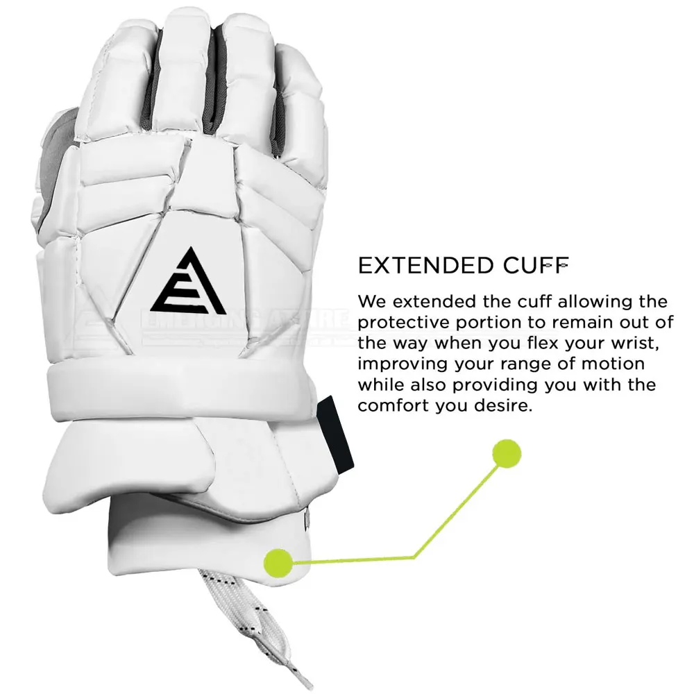 High Quality Professional Lacrosse Gloves Ice Hockey Gear Lacrosse