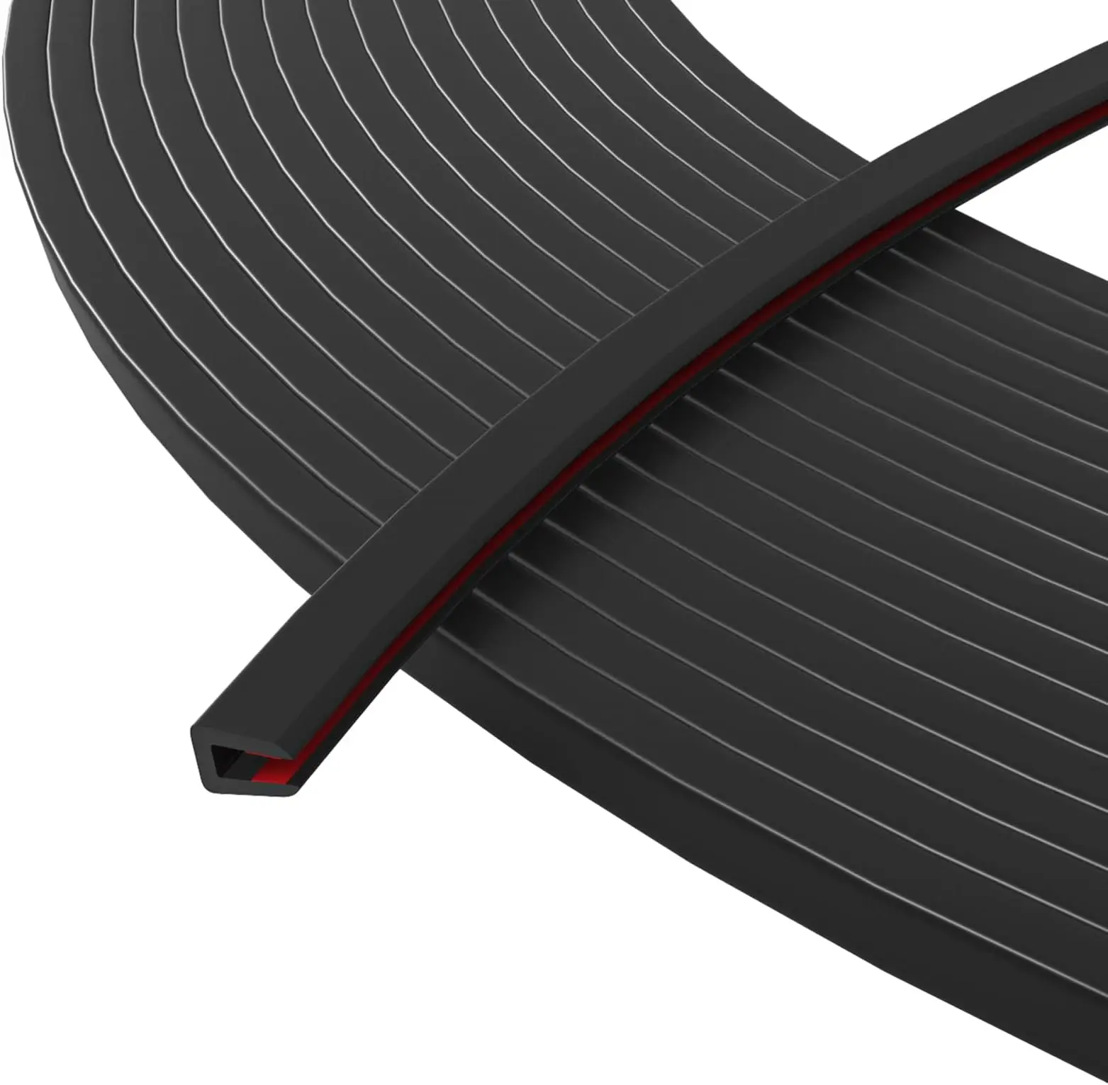 Rubber capping strip Edge Trim U Channel, Self Adhesive Sheet Metal