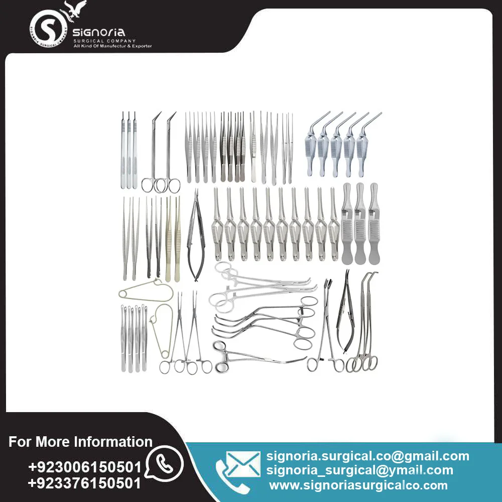 Professional Major General Surgery Sets Of 63 Pcs Surgical Instruments ...