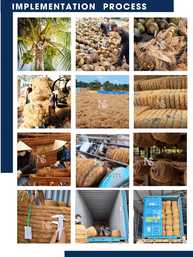 Discount coir ropes from vietnamese thick coconut husk rope coco fibre