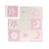 pastel pink and white