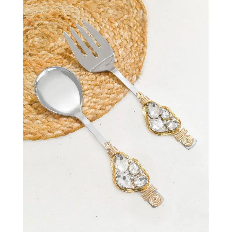 Разбитая зелень-нож из тяжелого металла созданный для разрушения и набор отрубки салатов