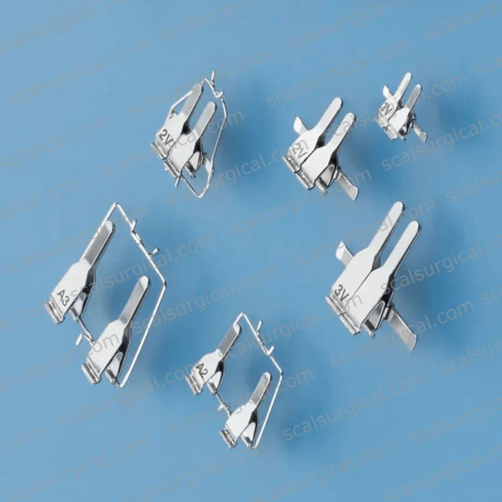 Acland Micro Vessel Single and Double Clamp Acland Clamp Steel Ce Surgical Instruments Vein Artery Clip