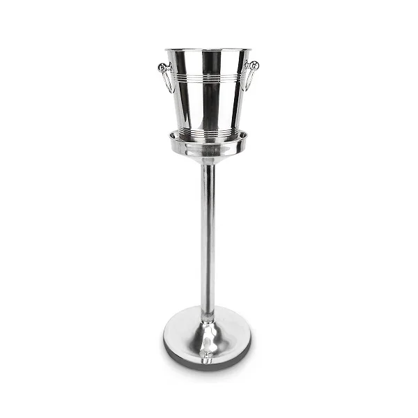 Habau 1772 Stainless Steel Metal Feeder with Stand