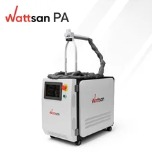 WATTSAN PA 200W Pulse Air Laser Cleaning Machine Portable Rust Paint Removing Laser Cleaner for Metal and Stone New Condition