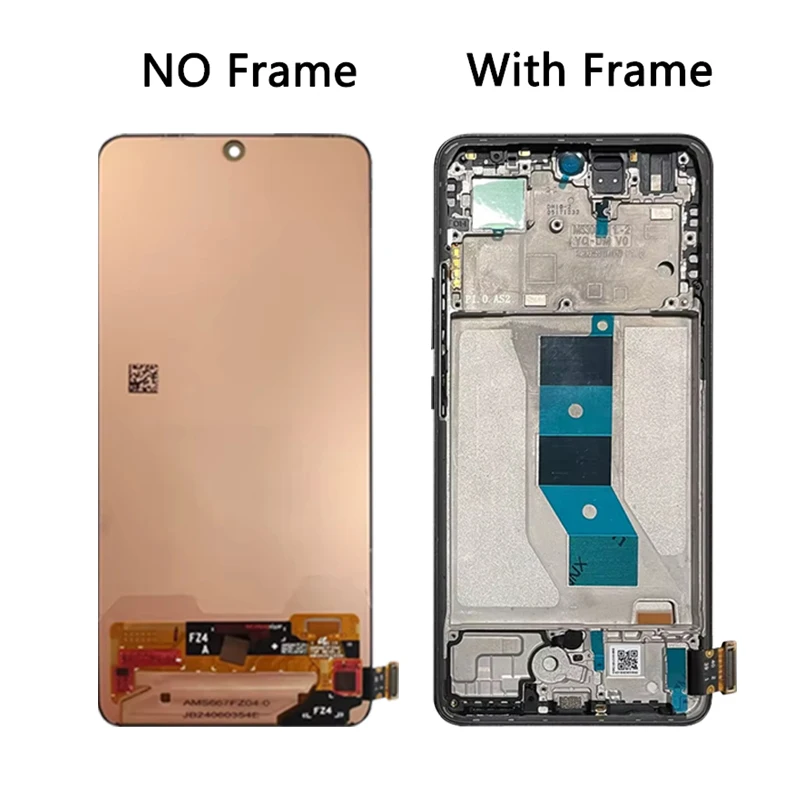 Écran LCD Complet Avec Châssis Pour Xiaomi 14 - Noir - Neuf (ReLife)