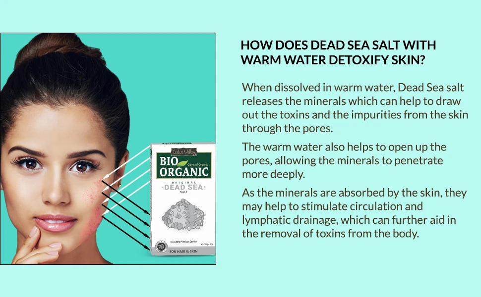 Indus Valley Dead Sea Salt Body Scrub,Deeply Moisturizing & Skin Smoothing. Brightens Skin,Anti