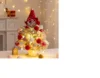 45cm pe snow tree Red
