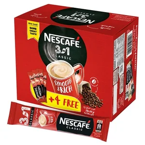 For Nescafe Classic 300g Instant Coffee Refill Pack 24 Pkts in Neutral Taste Bottle with Cream Chocolate Fruit Flavors