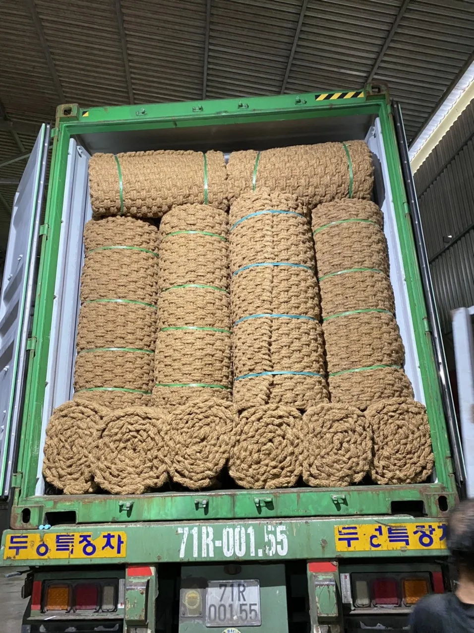 Top Vietnam Coir Mats/ Coir Matting For Paving Dirt Roads Made From 100