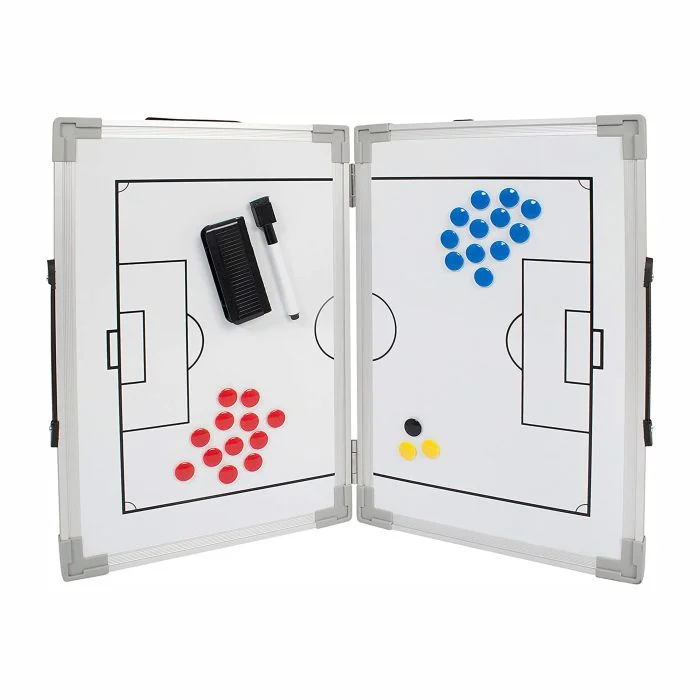 Football Soccer Training Foldable Coaching Board Tactic Board Set