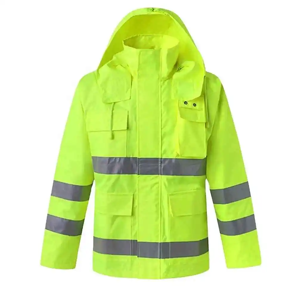 Long Sleeve Reflective Workwear Safety Overall Work Suits Mechanical