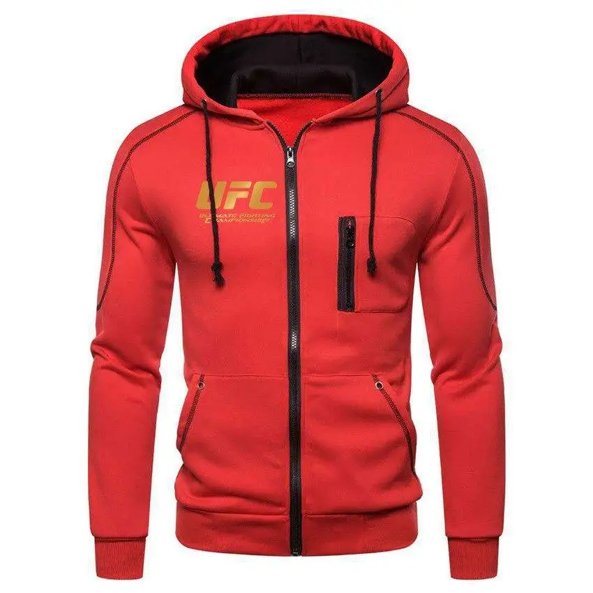 Full-pattern Zip-up Sweat Hoodie