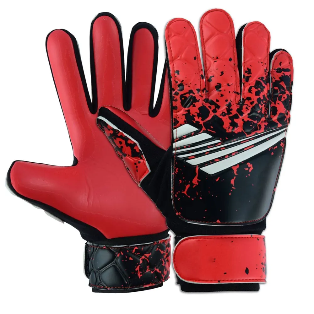 Men Goalkeeper Gloves Professional Thick Latex Finger Protection