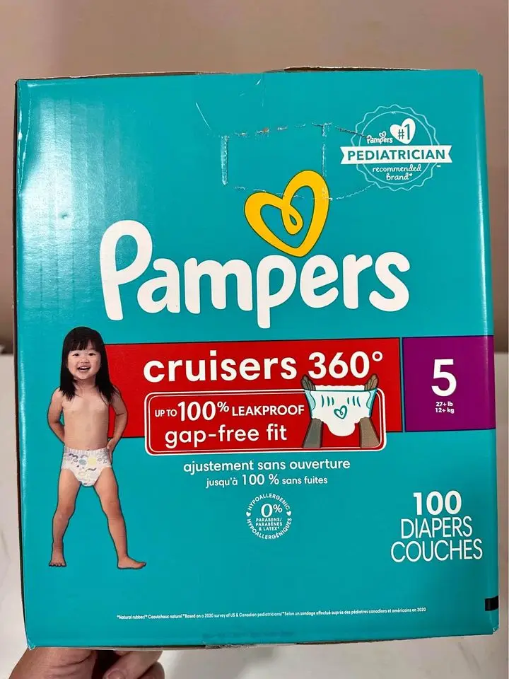 Affordable Price Of Pampers Cruisers 3 6 0 Diapers Size 5 100 Counts