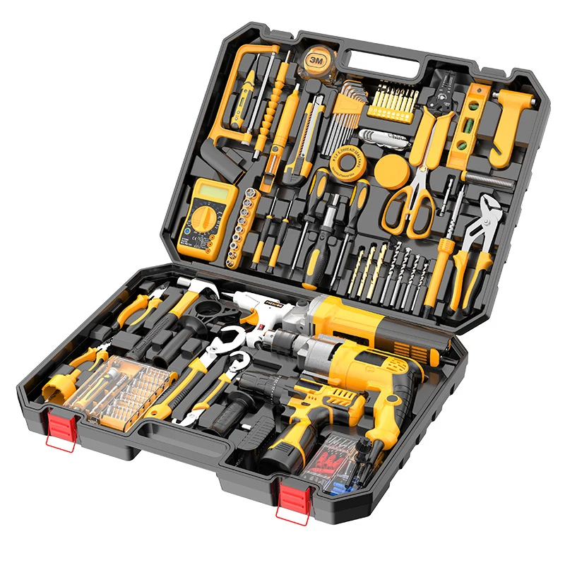 Factory Design Complete Box Sets Hand Tools Lithiumion Rechargeable