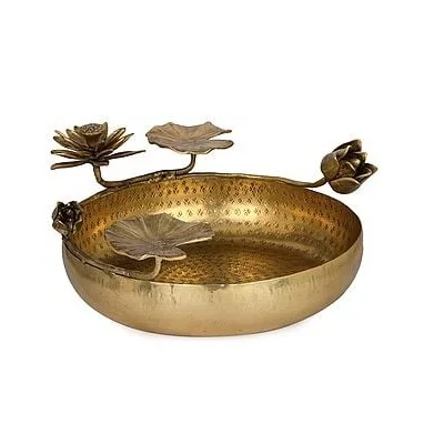 Latest Design Brass Gold Plated for Home Restaurant and Wedding Decoration Elegant Brass Urlis for Home Decor