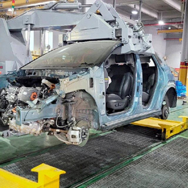 [KEITI] Автоматическая утилизация мусорных баков, переработка торговых автоматов, процесс 100 ELVs в день