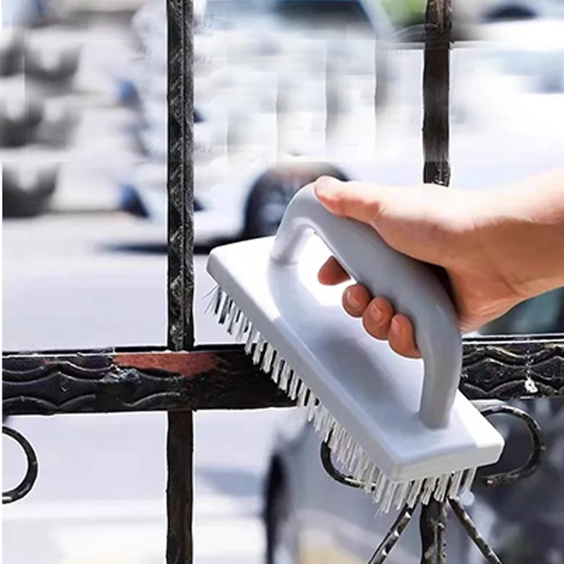 Plastic handle Clean metal dirt play stainless steel cleaning industrial steel brush