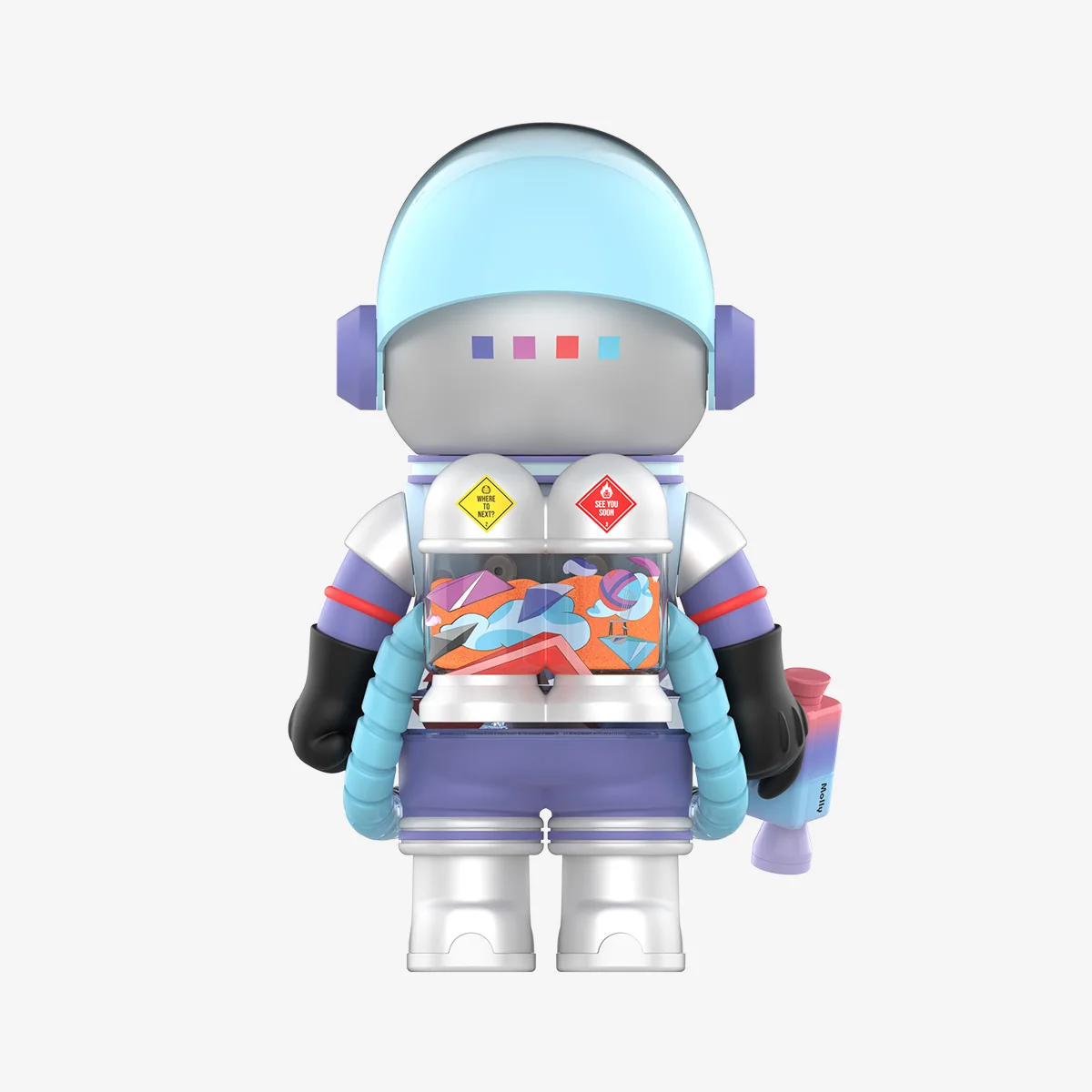POP MART MEGA SPACE MOLLY 400% Louis De Guzman Artist Edition with