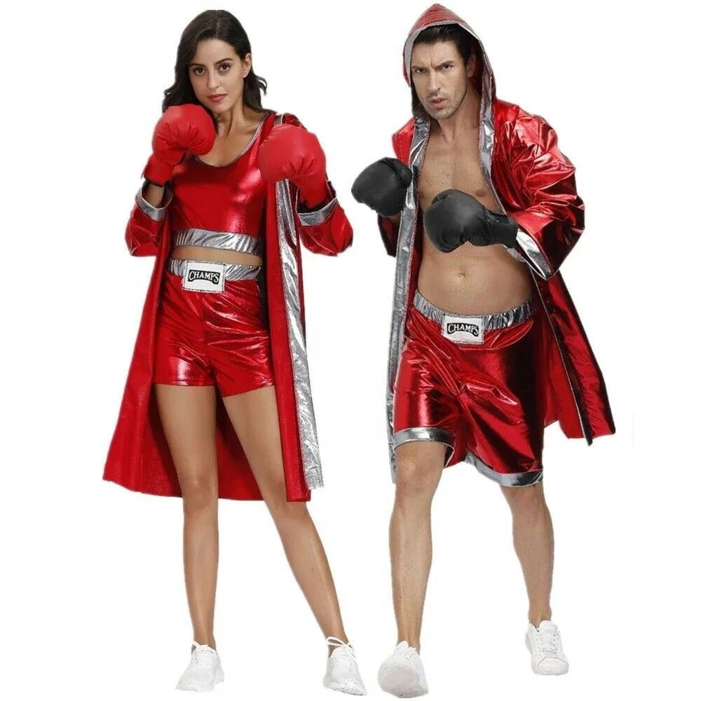 Wrestling Boxing Robe With Hood Boxing Robe For Men And Women Satin ...