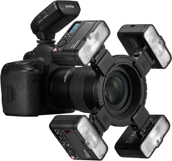 Godox 12W Macro Flash MF12,2.4G Wireless Control,TTL/M Mode,Built-in 3.7V/6.29W Lithium Battery As an Off-Camera TTL Flash detail image