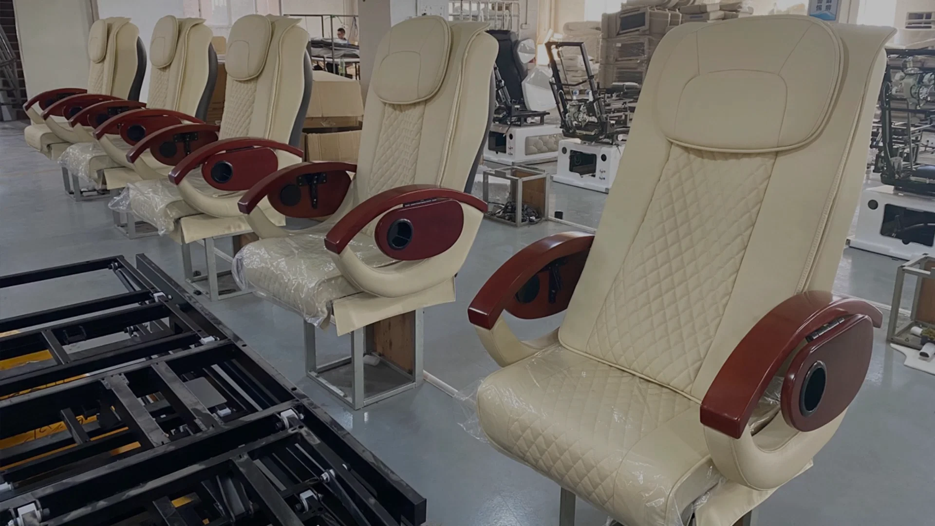 Hisite Nail Salon Client Manicure Reclining Spa Pedicure Chairs For