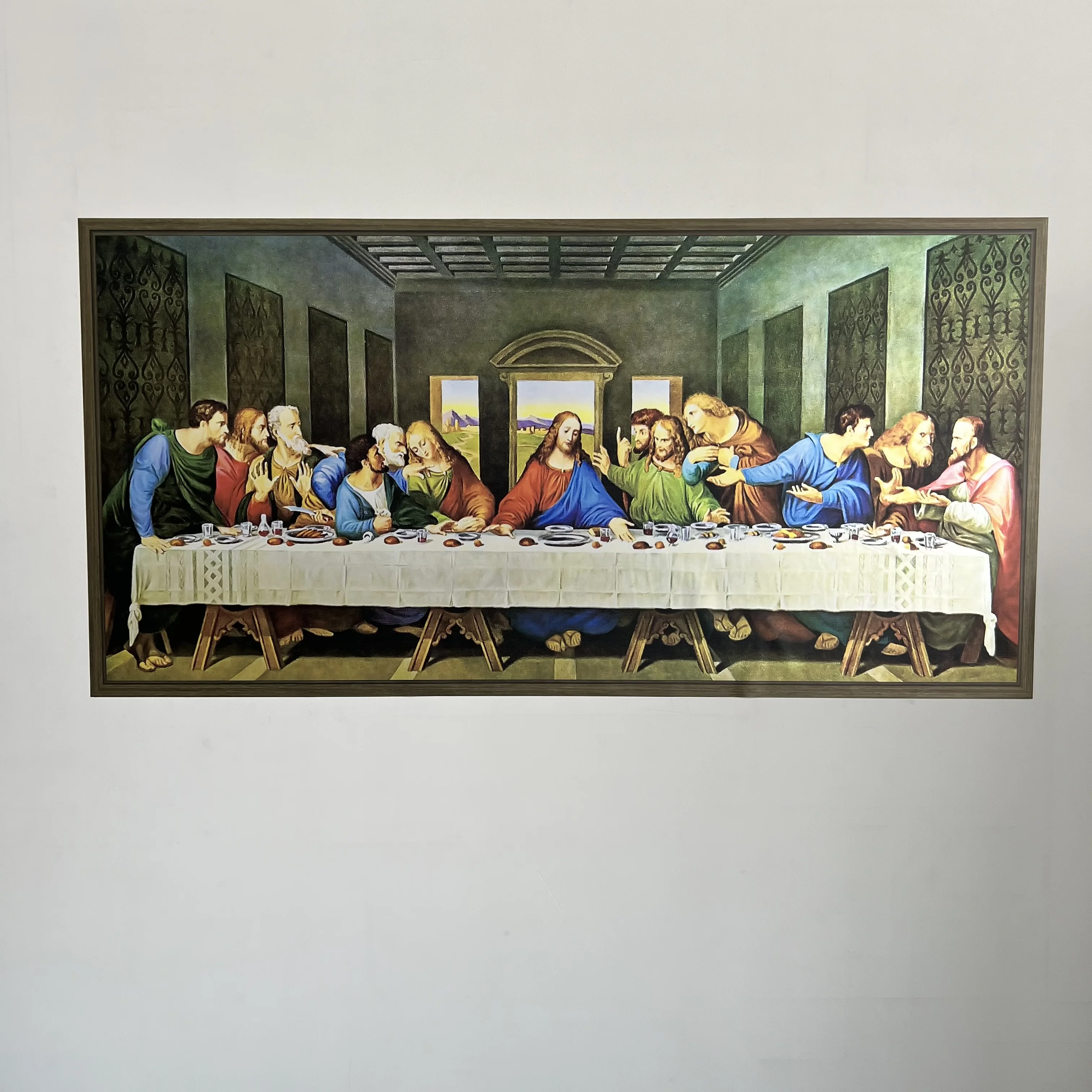 Leonardo Da Vinci's Last Supper Painting Reusable Durable Polystyrene ...