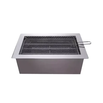 Korean Smokeless Tabletop Charcoal Grill,Restaurant Barbecue BBQ Grill