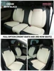 Full Option (Front & Rear) - Cream with Black